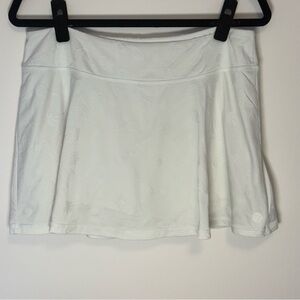 Lilly Pulitzer White Tennis Skort Size L